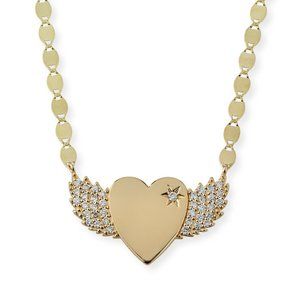 ISO Lana Heart Wing Necklace